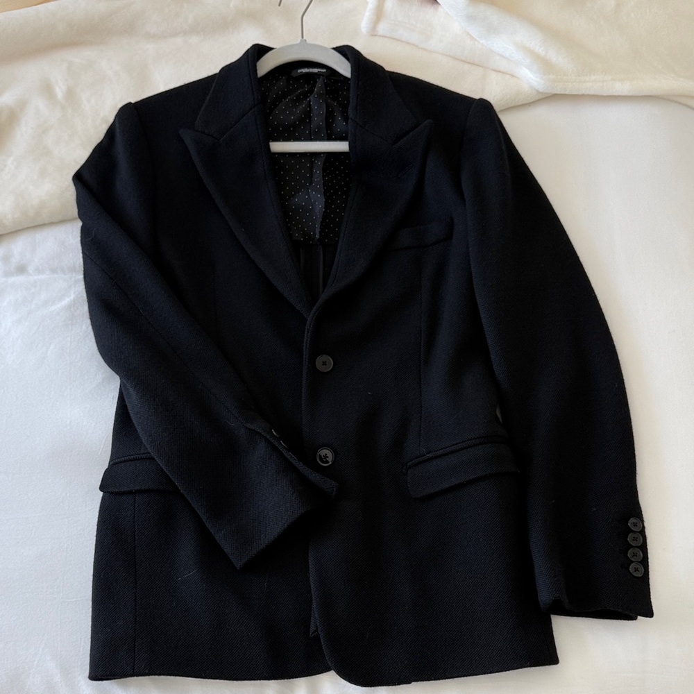 Men’s Dolce and Gabbana knit blazer